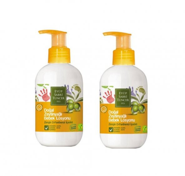 Eyüp Sabri Tuncer Doğal Zeytinyağlı Bebek Losyonu 280 ml x 2 Adet - 2