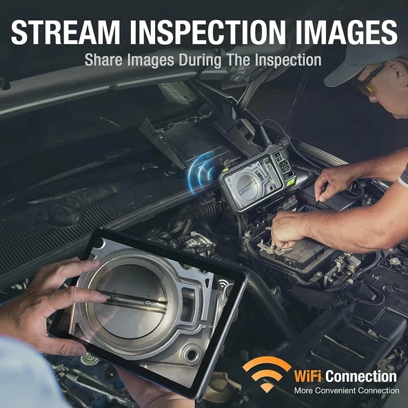 Teslong Nts700 Üç Lensli 1080P Hd, Endüstriyel Endoskop Kamerası - 5M - 4