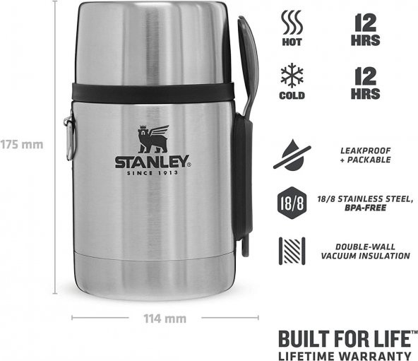 Stanley Adventure Vakumlu Yemek Termosu 0,53 Litre - 9