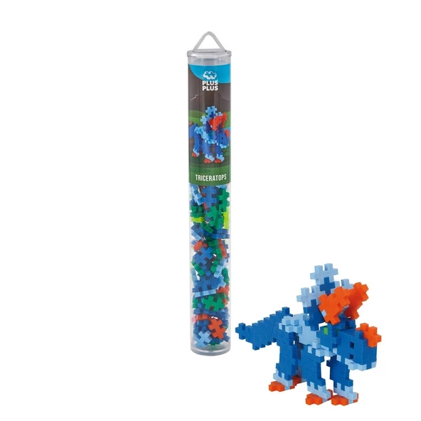 PLUS-PLUS TRICERATOPS / 100 PCS TUBE