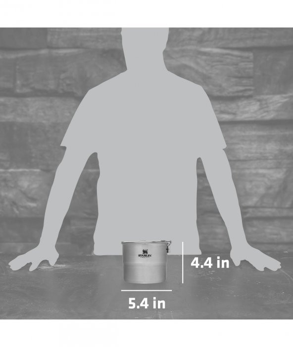 Stanley Adventure Paslanmaz Çelik İki Kişilik Pişirme Seti - 8