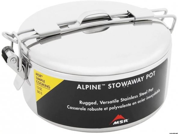 Msr StowAway Pot 775 ML (Tencere) Gümüş - 4