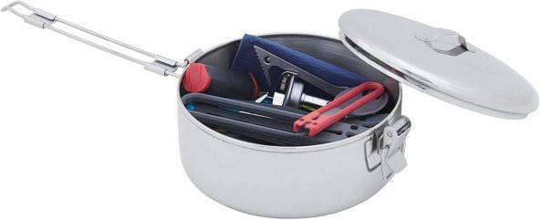 Msr Alpine StowAway Pot 1.1 LT (Tencere) Gümüş - 3