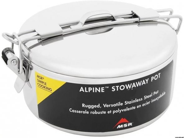 Msr Alpine StowAway Pot 1.1 LT (Tencere) Gümüş - 5