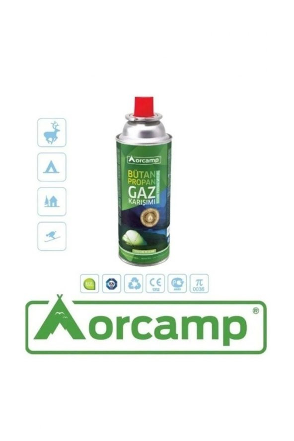 Orcamp 227 Gram Valfli Gaz Ocak Kartuşu - 4