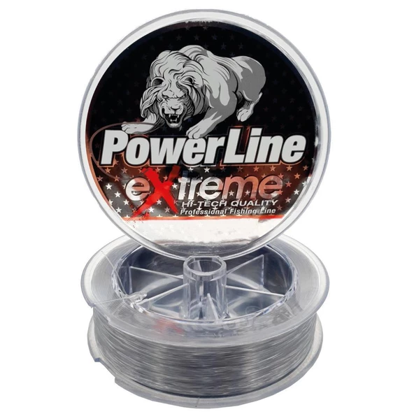 Powerline Extreme 100m Monofilament Olta Misinası Gri