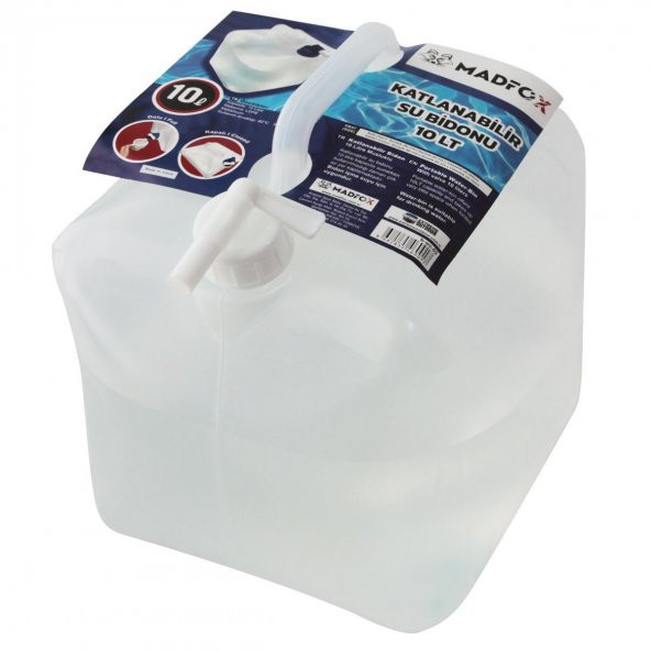 Madfox Katlanır Su Bidonu 10 Lt