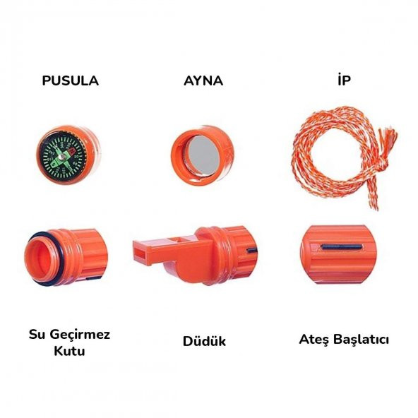 Coghlans 5 Fonksiyonlu Düdük - 3