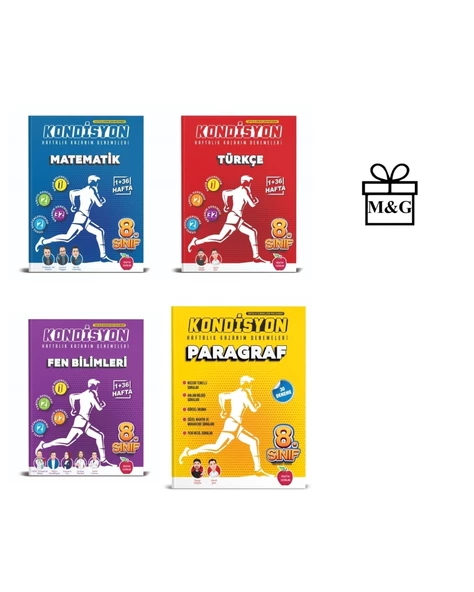 8.Sınıf Kondisyon Matematik Türkçe Fen Bilimleri Ve Paragraf Deneme