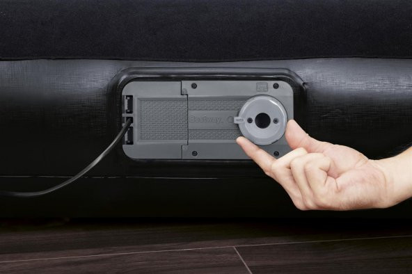 Bestway Tritech Airbad XL Elektrikli Çift Kişilik Şişme Yatak 203cm x 152cm x 30cm - 8