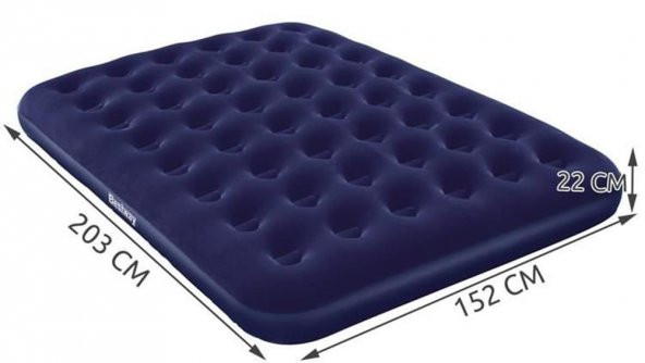 Bestway Pavillo Air Mattress Queen Çift Kişilik Şişme Yatak 203*152*22cm - 5