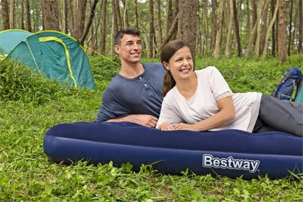 Bestway Pavillo Air Mattress Queen Çift Kişilik Şişme Yatak 203*152*22cm - 10