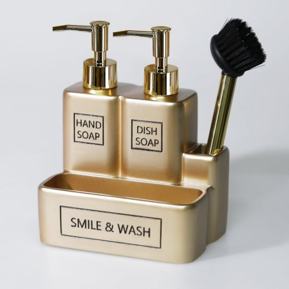 Selim Dekor Twins Fırçalı Sıvılı Süngerlik Vizon