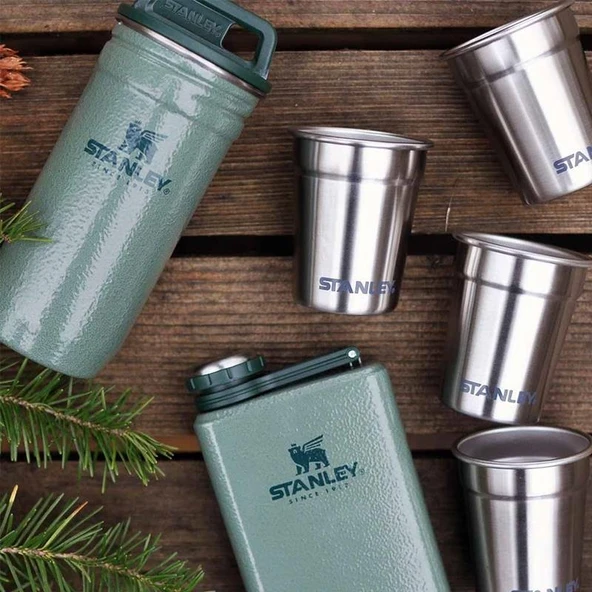 Stanley Adventure Çelik Shot Bardak ve Matara Seti - 4