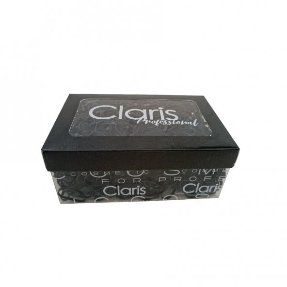 Claris 37011 Saç Örgü Lastiği 1 Paket Siyah