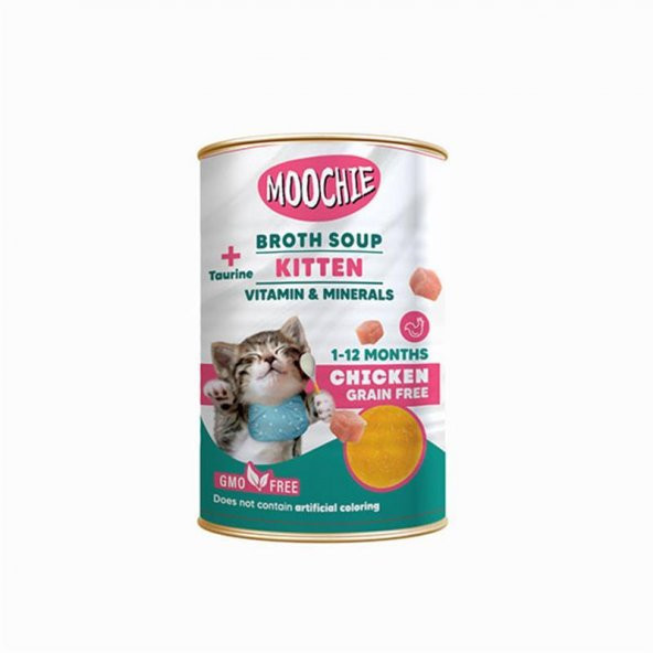 Moochie Et Suyu Kitten Tavuklu Yavru Çorbası 135 Ml ürün görseli 1