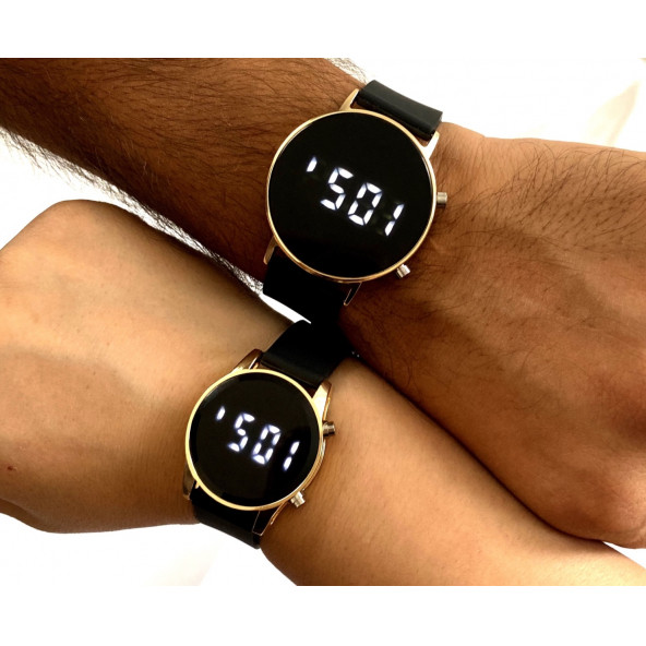 ÇİFT DİJİTAL KOL SAATİ HEDİYE SETİ