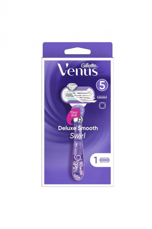 Gillette Venüs Swirl Tıraş Makinesi + 1 Yedek Başlık - Resim 2