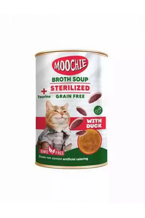 Moochie Ördekli Et Suyu Kısır Kedi Çorbası 135 Ml