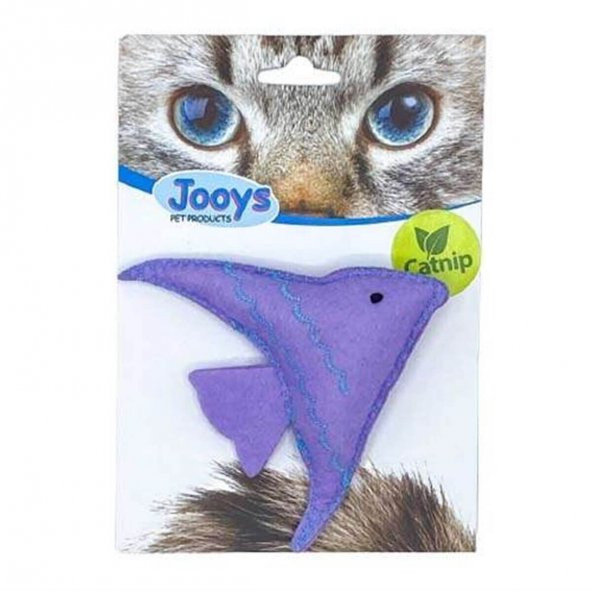 Jooys Catnipli Balık Kedi Oyuncağı