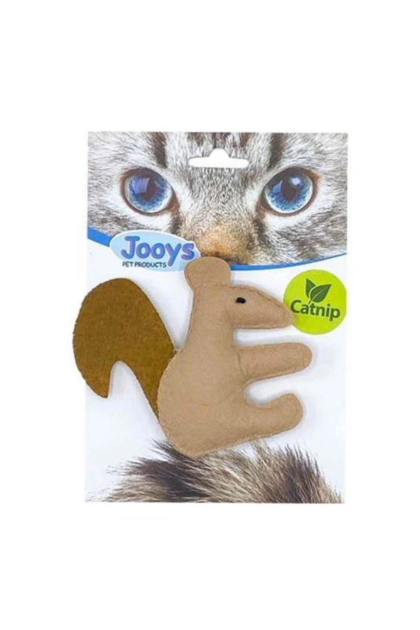 Jooys Catnipli Sincap Kedi Oyuncağı