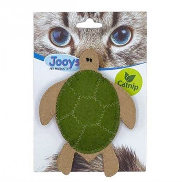 Jooys Catnipli Kaplumbağa Kedi Oyuncağı