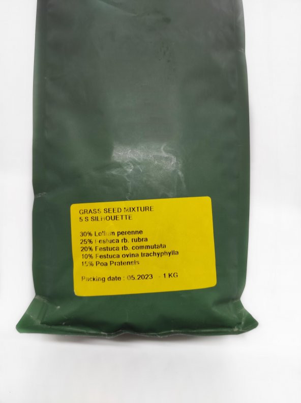 Gölge Alan Çim Tohumu 5S Sİlhoutte Orjinal Kutu 1 kg - 3