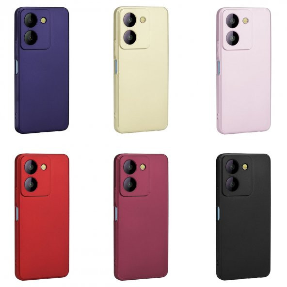 Vivo Y36 4G Kılıf Zore Premier Silikon Kapak - 10