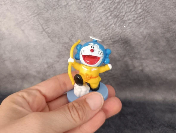 Anime Figür Doraemon 6 cm Karakter Mini Figür Oyuncak Biblo 15374 - 2