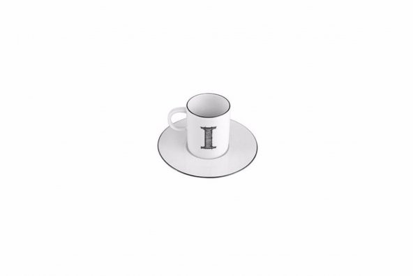 Porland Harf (I) Tabaklı Kahve Fincanı 85  Cc 04A+P021898 - 2