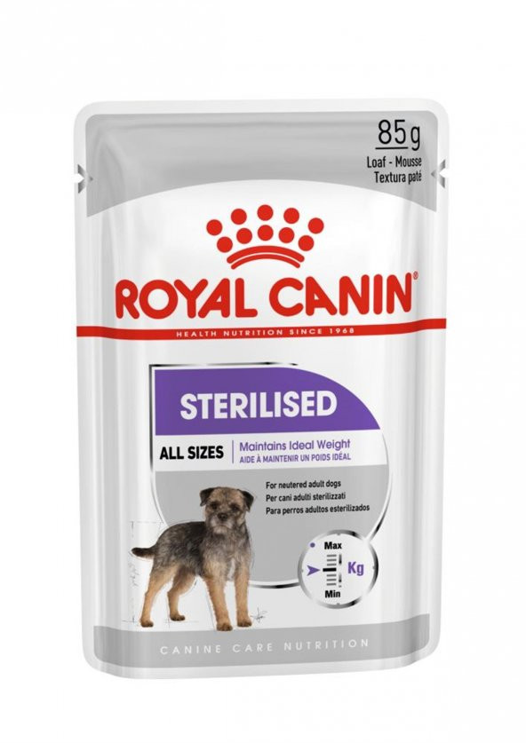 Royal Canin Sterilized Kısır Köpek Yaş Mama 85 Gr