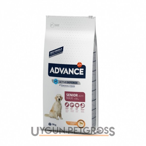 Advance Tavuklu Büyük Irk Yaşlı Köpek Maması 14 Kg