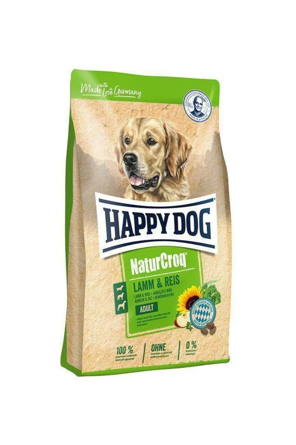 Happy Dog NaturCroq Kuzulu Yetişkin Köpek Maması 18 Kg