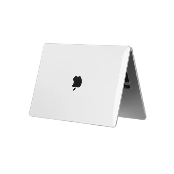 Vendas Apple Macbook 15' Air M2 2023 A2941 Uyumlu Alt / Üst MSoft Kristal Kapak - 6