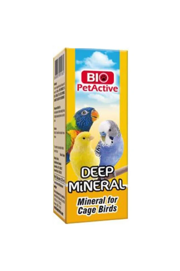 Deep Fix Deep Mineral Kuşlar İçin Mineral 30 Ml