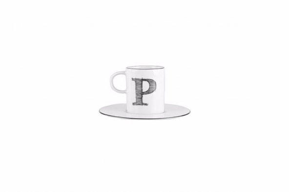Porland Harf (P) Tabaklı Kahve Fincanı 85 Cc04A+P021907 - 3