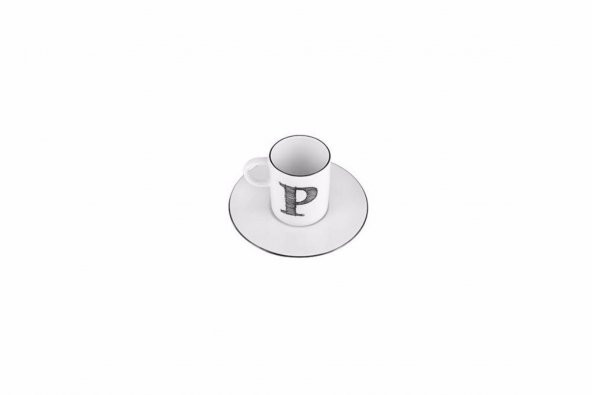 Porland Harf (P) Tabaklı Kahve Fincanı 85 Cc04A+P021907 - 4
