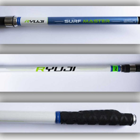 Ryuji Surf Master 4.20m 250gr 3P Surf Olta Kamışı - 6