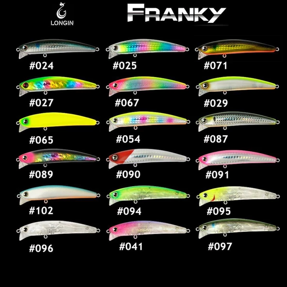 Longin Franky 90mm 13gr Floating Maket Balık