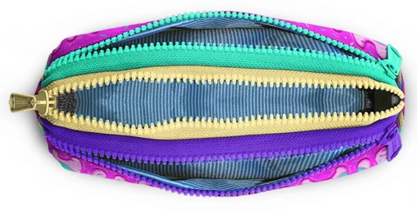 Coral High Rengarenk Dondurma Kız Çocuk Beslenme Çantası Seti - Resim 3