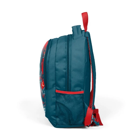 Coral High Okul Sırt Çantası ve Beslenme Çantası Erkek Çocuk Lacivert Astronot - Resim 3