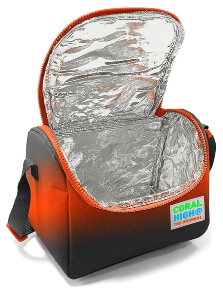 Coral High Siyah Turuncu Gradyan USB Soketli Üçlü İlkokul Çanta Seti - Erkek Çocuk - 4