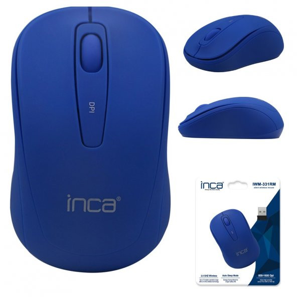 Inca IWM-331RM Silent Sessiz Tuş ve Tıklamalı Kablosuz Mouse