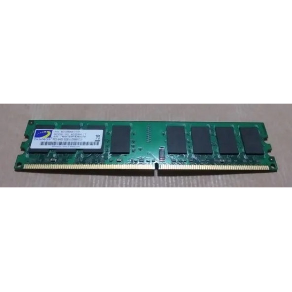 TwinMOS 2 GB DIMM 240-pin DDR2  800 MHz / PC2-6400  CL5 8D25MK-TT MASAÜSTÜ RAM BELLEK