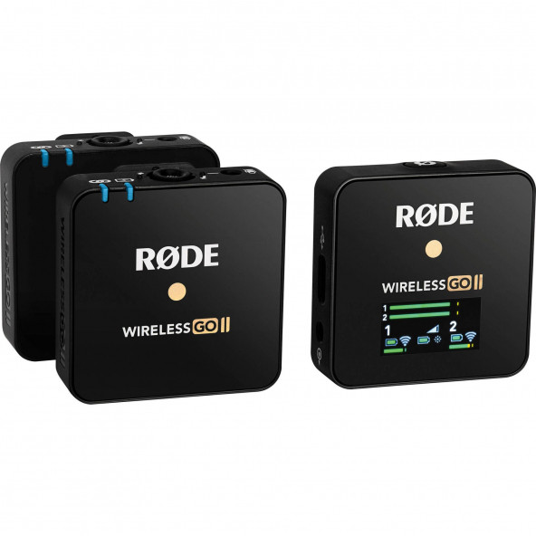 Rode Wireless Go Iı 2 Kişilik Kablosuz Yaka Mikrofonu