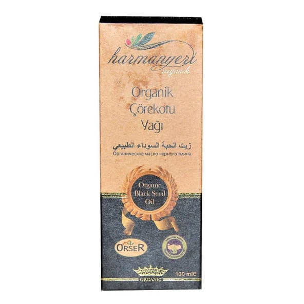 Harmanyeri Organik Çörekotu Yağı 100 ML Soğuk Sıkım Çörek Otu - 3