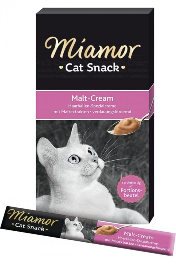 Mıamor Cream Malt Kedi Ödül Maması 6x15 G