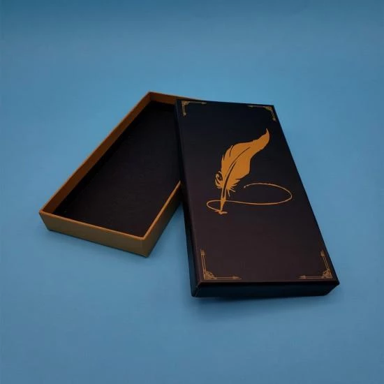 Kalem Kutusu Siyah Tüylü Kalem Tasarımlı Dekoratif Hediyelik ürün görseli 1