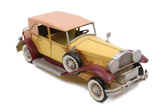 Dekoratif Metal Araba Biblo Dekoratif Hediyelik ürün görseli 1