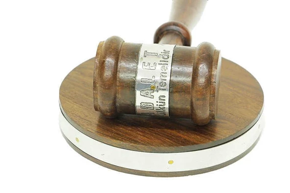 Hakim Tokmağı Çelik Dekoratif Ev Ofis Hediyelik - Resim 2